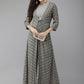 Ahalyaa Women Beautiful Grey Indo Western Set | Swadesiicart