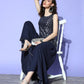 Ahalyaa Woven Design Tunic & Palazzo Co-ords - Swadesiicart