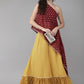 Ahalyaa Women One Shoulder Top with Beautiful Palazzo Set | Swadesiicart