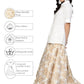 Ahalyaa White Straight Cotton Indowestern Set | Swadesiicart
