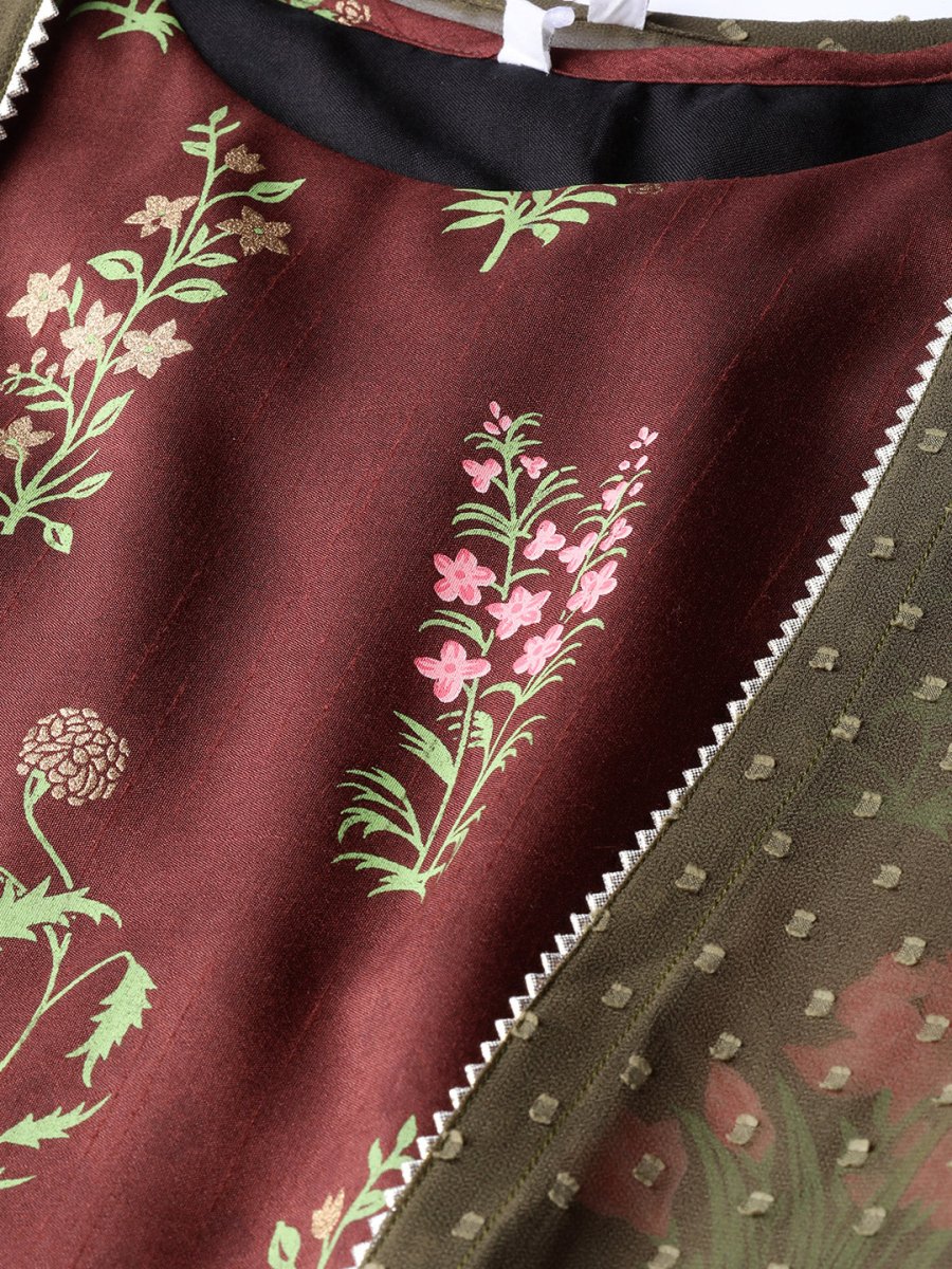 Ahalyaa Women Beautiful Printed Indo Western Set | Swadesiicart
