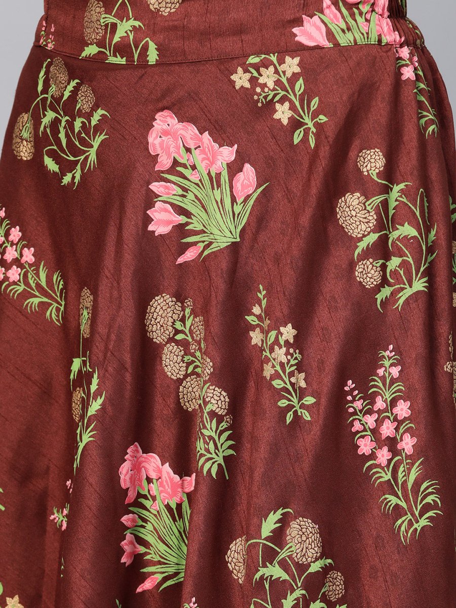 Ahalyaa Women Beautiful Printed Indo Western Set | Swadesiicart
