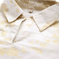 Ahalyaa Floral Printed Shirt Collar Cotton Tunic With Lace Inserts Detail | Swadesiicart