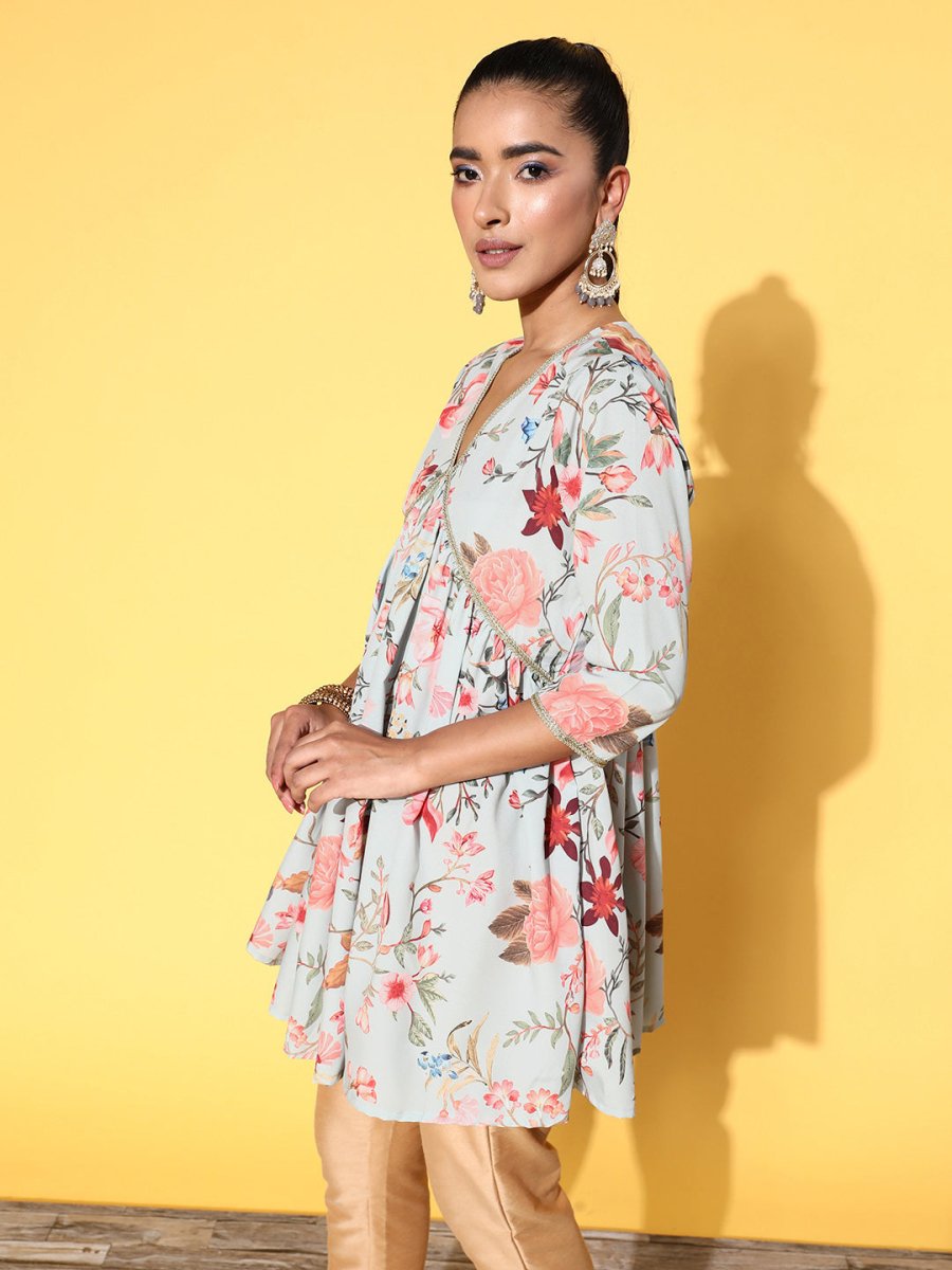 Ahalyaa Women Printed Tunic | Swadesiicart