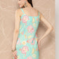 Ahalyaa Floral Print Embellished Tunic | Swadesiicart