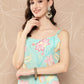 Ahalyaa Floral Print Embellished Tunic | Swadesiicart