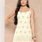 Ahalyaa Shoulder Straps Floral Print Tunic | Swadesiicart