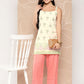 Ahalyaa Shoulder Straps Floral Print Tunic | Swadesiicart