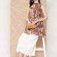 Ahalyaa Halter Neck Printed Tunic | Swadesiicart