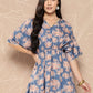 Ahalyaa Tropical Printed Tunic | Swadesiicart