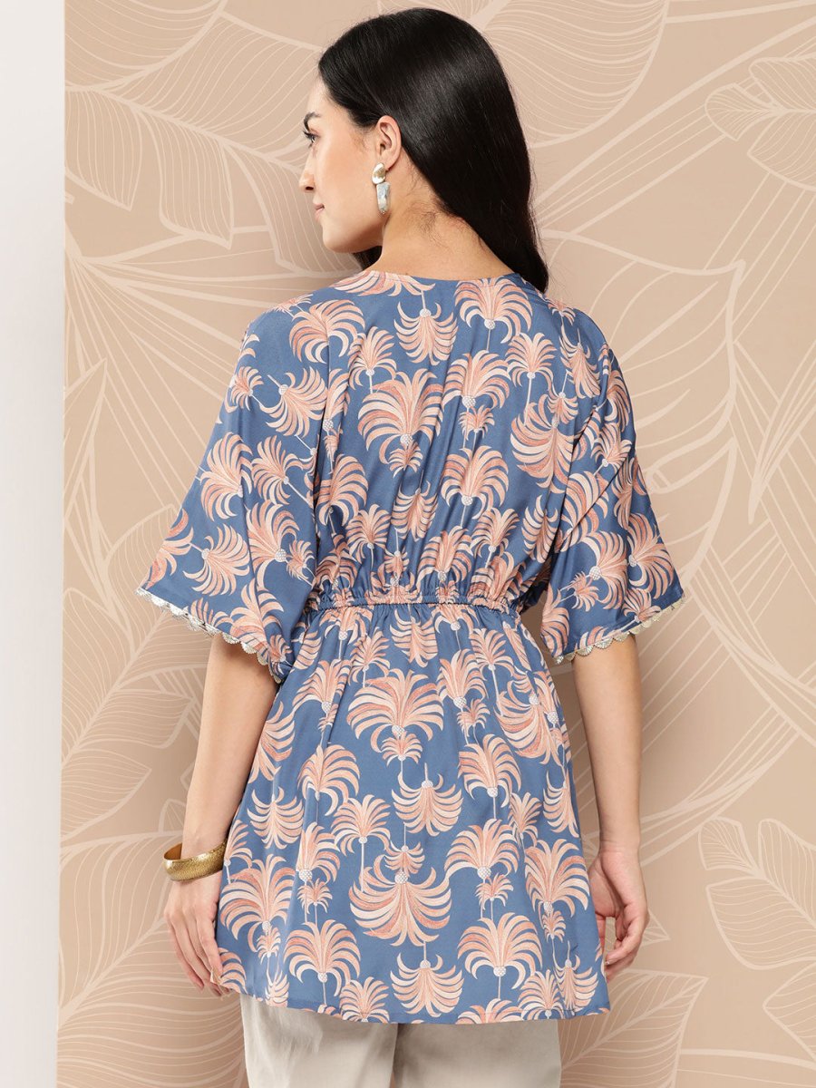 Ahalyaa Tropical Printed Tunic | Swadesiicart
