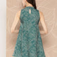 Ahalyaa Halter Neck Tropical Printed Tunic | Swadesiicart