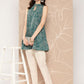 Ahalyaa Halter Neck Tropical Printed Tunic | Swadesiicart