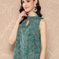 Ahalyaa Halter Neck Tropical Printed Tunic | Swadesiicart