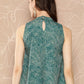 Ahalyaa Halter Neck Tropical Printed Tunic | Swadesiicart