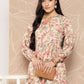 Ahalyaa Floral Printed Tunic | Swadesiicart