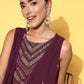 Ahalyaa Women Boat Neck Printed Tunic | Swadesiicart