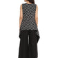 Ahalyaa Black Tunic With Attached Shrug | Swadesiicart
