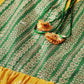 Ahalyaa Mustard Yellow & Green Printed A-Line Tunic | Swadesiicart