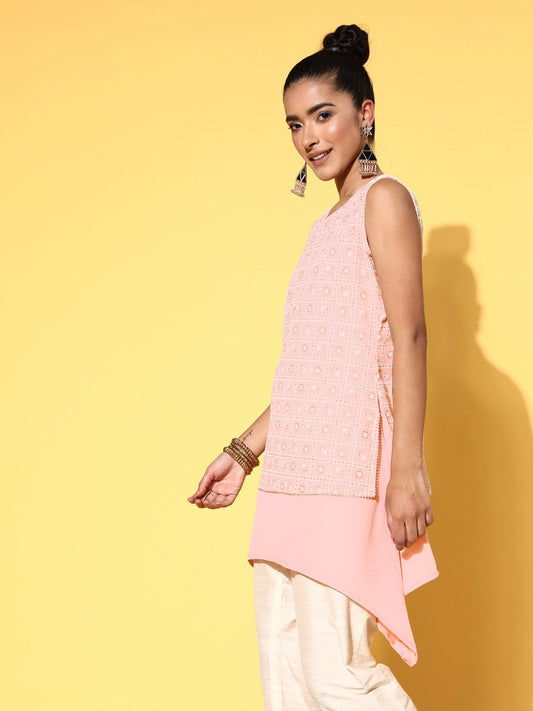 Ahalyaa Women Printed Tunic Tunic | Swadesiicart