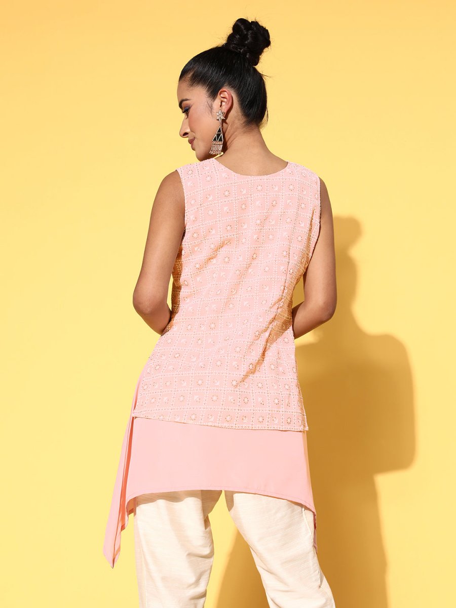 Ahalyaa Women Printed Tunic Tunic | Swadesiicart