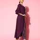 Ahalyaa Women Solid Co-Ords - Swadesiicart