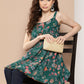 Ahalyaa Floral Printed Tunic | Swadesiicart