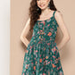 Ahalyaa Floral Printed Tunic | Swadesiicart
