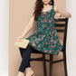 Ahalyaa Floral Printed Tunic | Swadesiicart