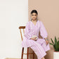 Ahalyaa Women Striped Crepe Co-Ords - Swadesiicart
