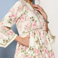 Ahalyaa Women Floral Print Crepe Co-Ords - Swadesiicart