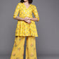 Ahalyaa Printed Pure Cotton Tunic With Palazzos