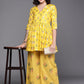 Ahalyaa Printed Pure Cotton Tunic With Palazzos