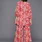 Ahalyaa Printed Pure Cotton Tunic With Palazzos