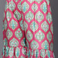 Ahalyaa Women Pink Ethnic Motifs Gotta Patti Velvet Kurta with Palazzos | Swadesiicart