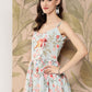 Ahalyaa Women Floral Printed Regular Kurti with Sharara | Swadesiicart
