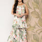 Ahalyaa Women Floral Printed Regular Gotta Patti Kurti with Sharara | Swadesiicart
