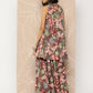 Ahalyaa Printed Crepe Tunic With Skirt | Swadesiicart