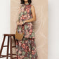Ahalyaa Printed Crepe Tunic With Skirt | Swadesiicart