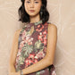 Ahalyaa Printed Crepe Tunic With Skirt | Swadesiicart