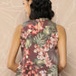 Ahalyaa Printed Crepe Tunic With Skirt | Swadesiicart
