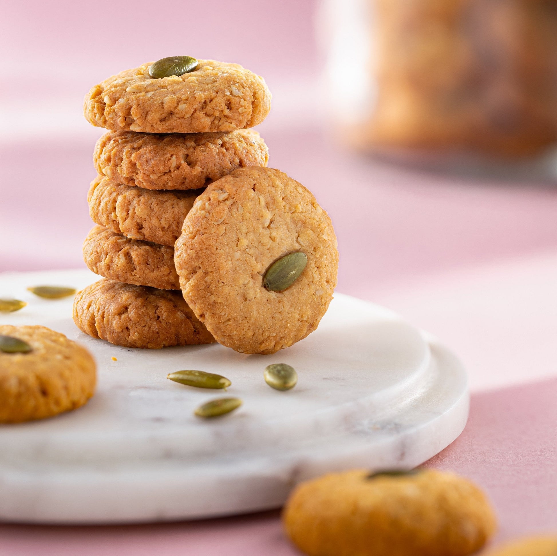 Almond House Oats Jaggery Cookies | Swadesiicart