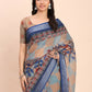 Shree Shyam Fashion Linen Cotton Cream Saree