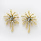 NVR Women Gold-Polished Drop Earrings | Swadesiicart