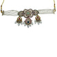 Jewel City Gold-Plated Handcrafted Kundan Bridal Jewelry Set | Traditional Ethnic Necklace, Earrings, Maang Tikka for all Occasions | Swadesiicart