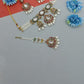 Jewel City Regal Pearl Kundan Choker Jewelry Set with Maang Tikka - Traditional Indian Wedding & Festival Collection | Swadesiicart