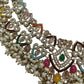 Jewel City Exquisite Multi Color Kundan Pearl Choker Necklace Set - Traditional Indian Wedding Jewelry Collection | Swadesiicart