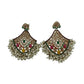 Jewel City Exquisite Multi Color Kundan Pearl Choker Necklace Set - Traditional Indian Wedding Jewelry Collection | Swadesiicart