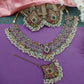 Jewel City Exquisite Multi Color Kundan Pearl Choker Necklace Set - Traditional Indian Wedding Jewelry Collection | Swadesiicart