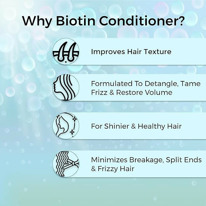 HealthAid Biotin Conditioner with Keratin & Collagen | Swadesiicart